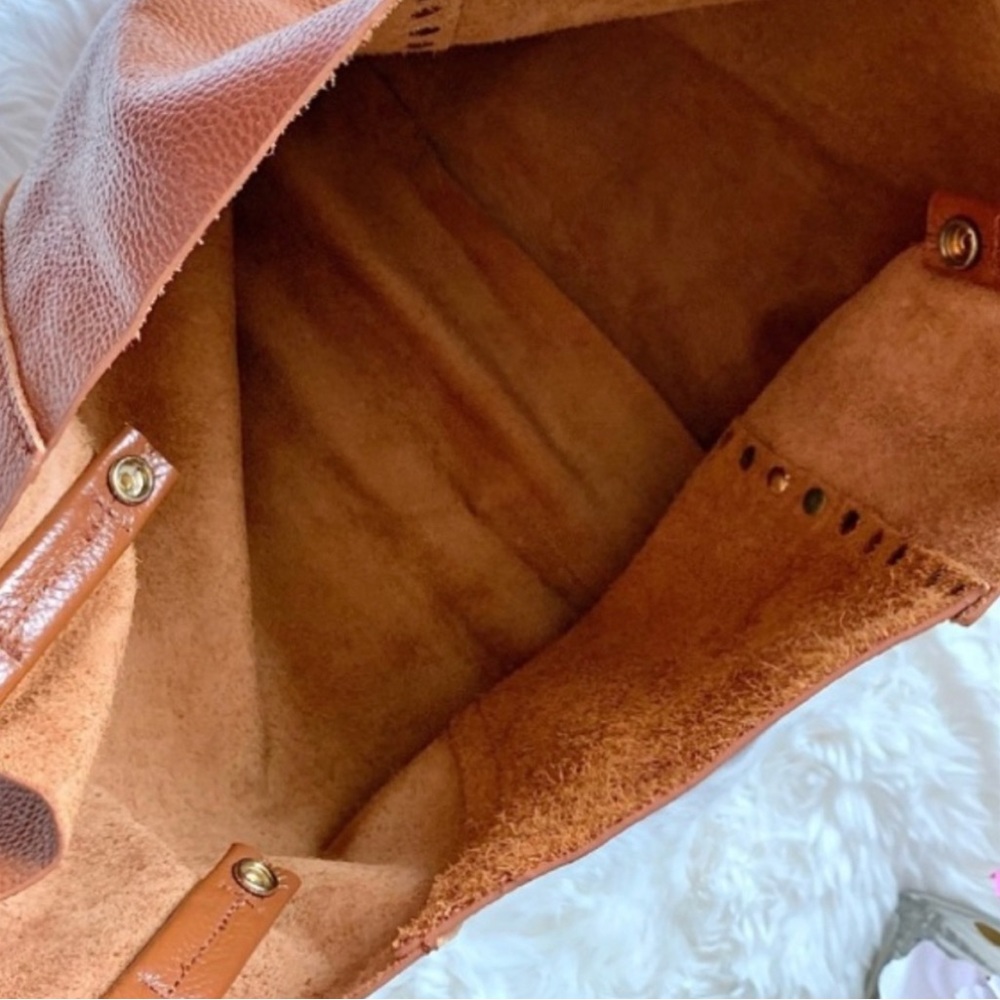 🎀DANIELLE STEVENS LEATHER TOTE BAG🎀 - Picture 5 of 8